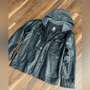 English Laundry faux leather jacket size S